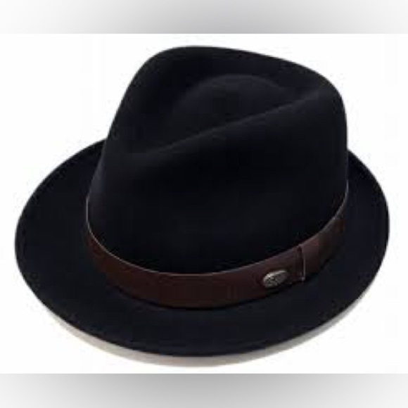 Bailey of Hollywood Men's Yates Hat
One Size Black /brown trim - Picture 1 of 8